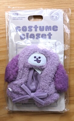 [Line] Authentic BT21 purple of wish Tatton Chimmy hoodie cape (UK seller)