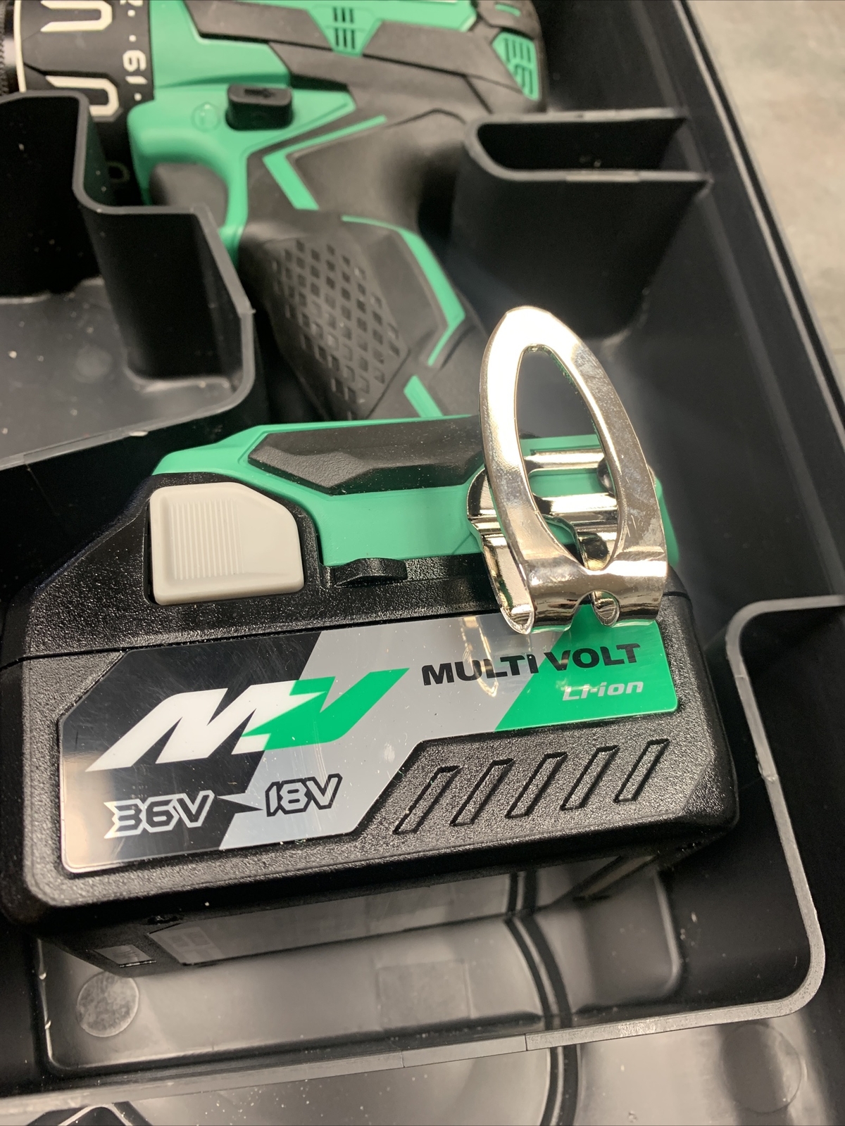 Metabo HPT DV18DBFL2 18V Brushless 1/2" Cordless Ham Drill Kit W/ 36V