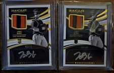 2021 Immaculate Collection 2X Joey Bart Monochrome AUTO RC /19 Giants