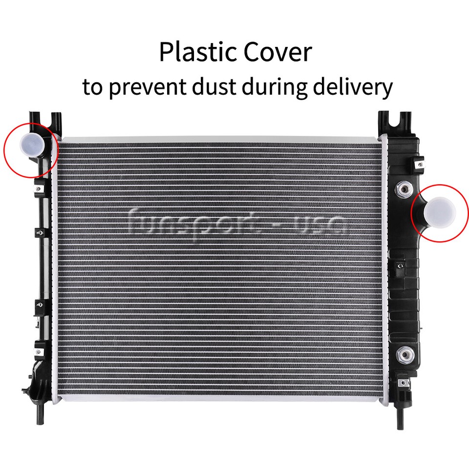 Radiator for Dodge 00-04 Dakota 2000-2003 Durango 2.5 3.7 3.9 4.7 5.2 5 ...