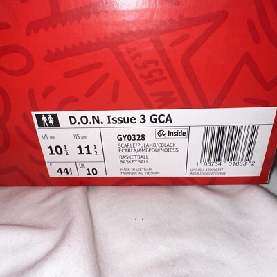 2️⃣点 Size 10.5 - adidas D.O.N. Issue #3 GCA Chinese New Year for sale
