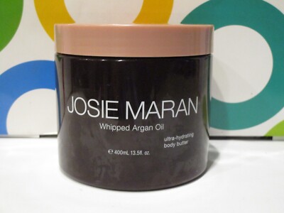 JOSIE MARAN ~ WHIPPED ARGAN OIL BODY BUTTER ~ CHERRY BLOSSOM ~ 13.5 OZ