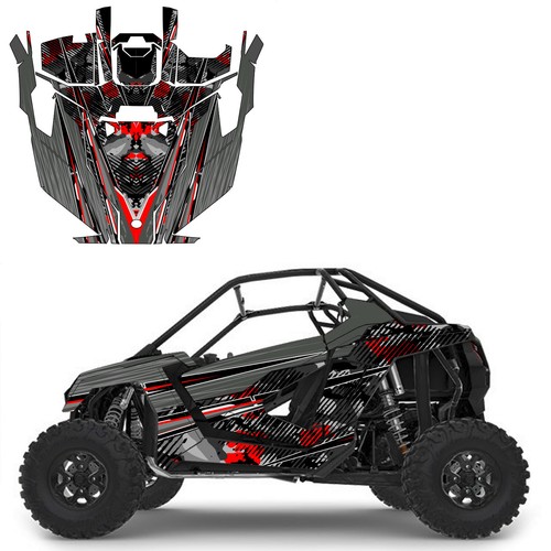 Decal Graphic Kit Vinyl Wraps 2020+ Polaris RZR Pro XP 2 Door UTV - Foto 2 di 3