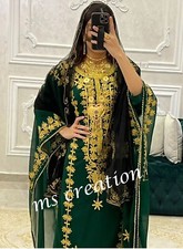 Sale New Moroccan Dubai Kaftans Farasha Abaya Dress wedding Fancy Long Gown 40