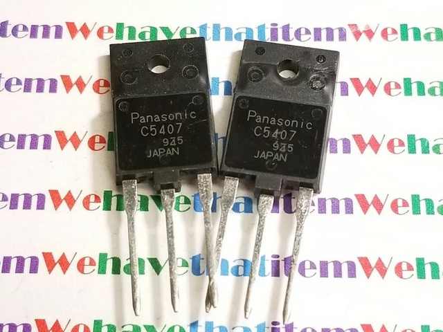 2SC5407 / C5407 / TRANSISTOR / TO3P / 2 PIECES (qzty) | eBay
