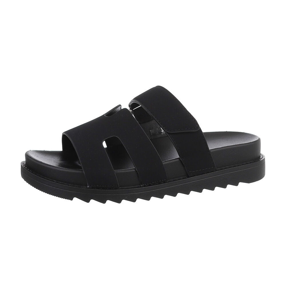 Asos Design Schwarze Schuhe Ohne Absatz Lederslipper Schwarz