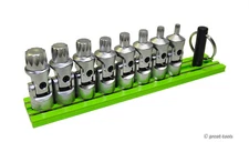 XZN STUBBY UNVERSAL JOINT DRIVER SOCKETS – 1/4” drive – VIM Tools – automotive