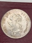 Jeton argent Louis XVI Les Assurances - MULTIRISQUES 1754 navire incendie