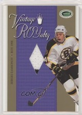 2003-04 ITG Parkhurst Rookie Vintage ROYalty Gold /10 Sergei Samsonov #VR-6 7ez