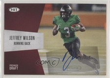 2018 Sage Hit Auto Red Jeff Wilson Jr Jeffrey Wilson #A-16 Auto 0l2
