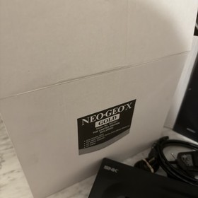 SNK Neo Geo X Gold Limited Edition Console COMPLETE + Ninja Masters PLEASE READ