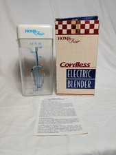 HOME Fair Cordless Electric Blender Drink Maker New Old Stock In Box 20oz