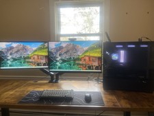High-End Gaming PC Set up RX 9070 XT, Ryzen 9, 32GB DDR5, 2TB Gen5 SSD