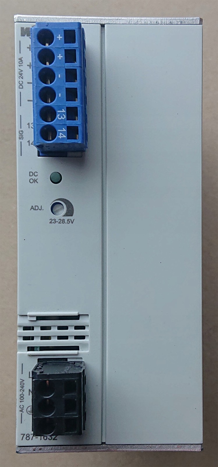 Wago Power Supply 787-1632 24VDC 10A