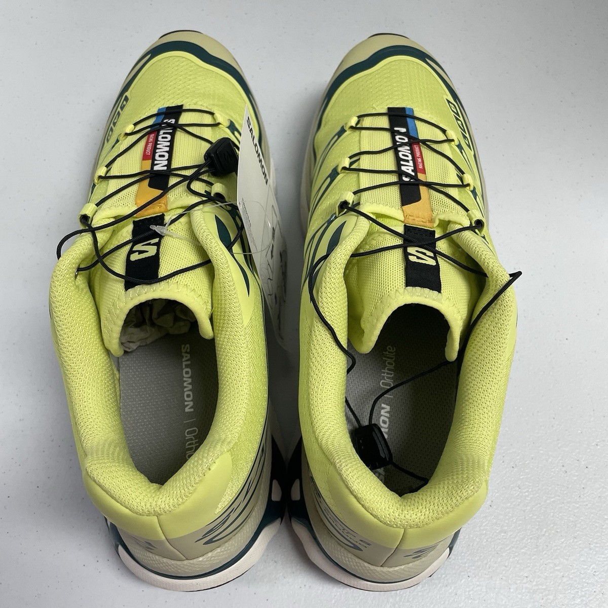 Salomon XT-6 Sunny Lime L47445200 Size 5 Men Size 6.5 Women Trail