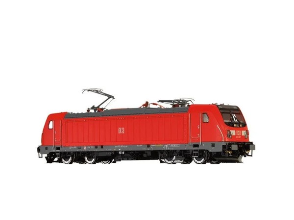 Brawa 43810 E-Lok Br 147 Der Db Ag, Vi, Dc Analog Basic+, Spur H0-image