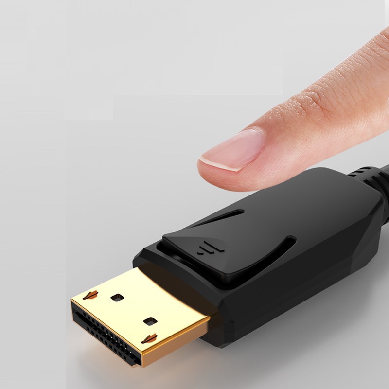 Displayport to Display Port Cable DP Male to Male Cord 4K HD w/Latches 5ft-16ft