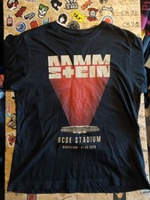 Rammstein 2019 Tour Tshirt Mens Size XL Merch Band Tees Metal