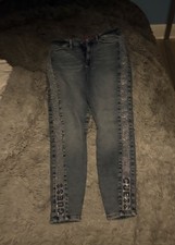 GUESS Women's Blue Denim Jeans, Size 30, Vintage, Made in USA