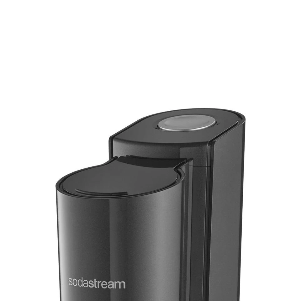 SodaStream Crystal 3.0 Wassersprudler OHNE Glaskaraffe Schwarz WENIG GEBRAUCHT - Bild 2 von 4