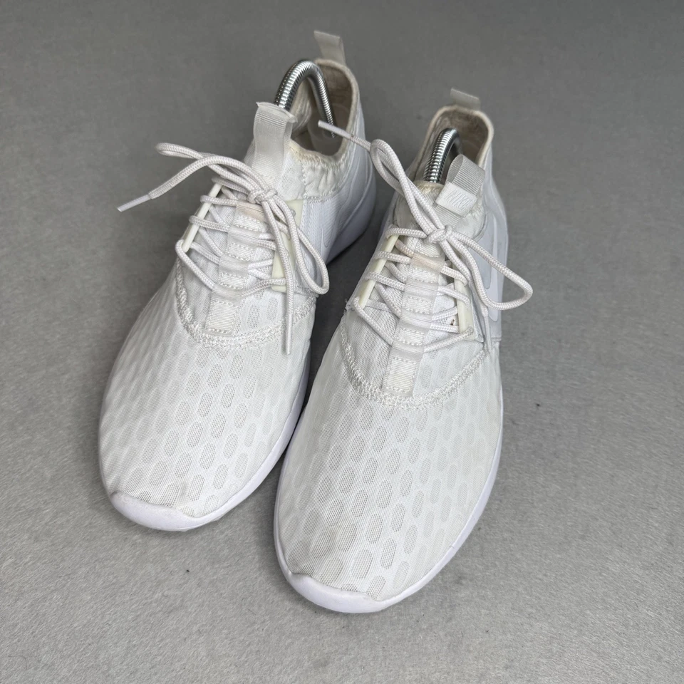 耐克 Juvenate Tonal White On White Pure Platinum 724979 100,女式 11 码 — 第 2/4 张图片