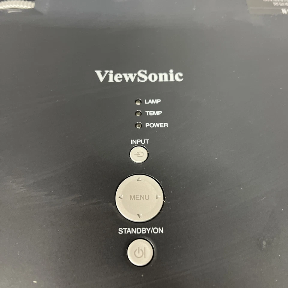ViewSonic PJ452 LCD Portable Projector with remote and cables - Image 3 of 4
