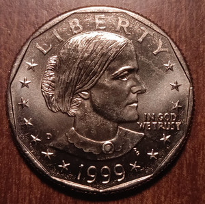 1999-D SBA dollar