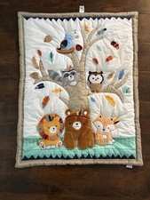 Beautiful Crib Quilt NoJo Aztec Forest nursery bedding