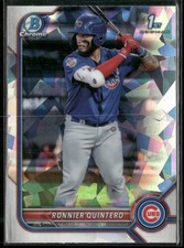 2022 Bowman #BCP-124 Ronnier Quintero Chrome Prospects Atomic Refractors