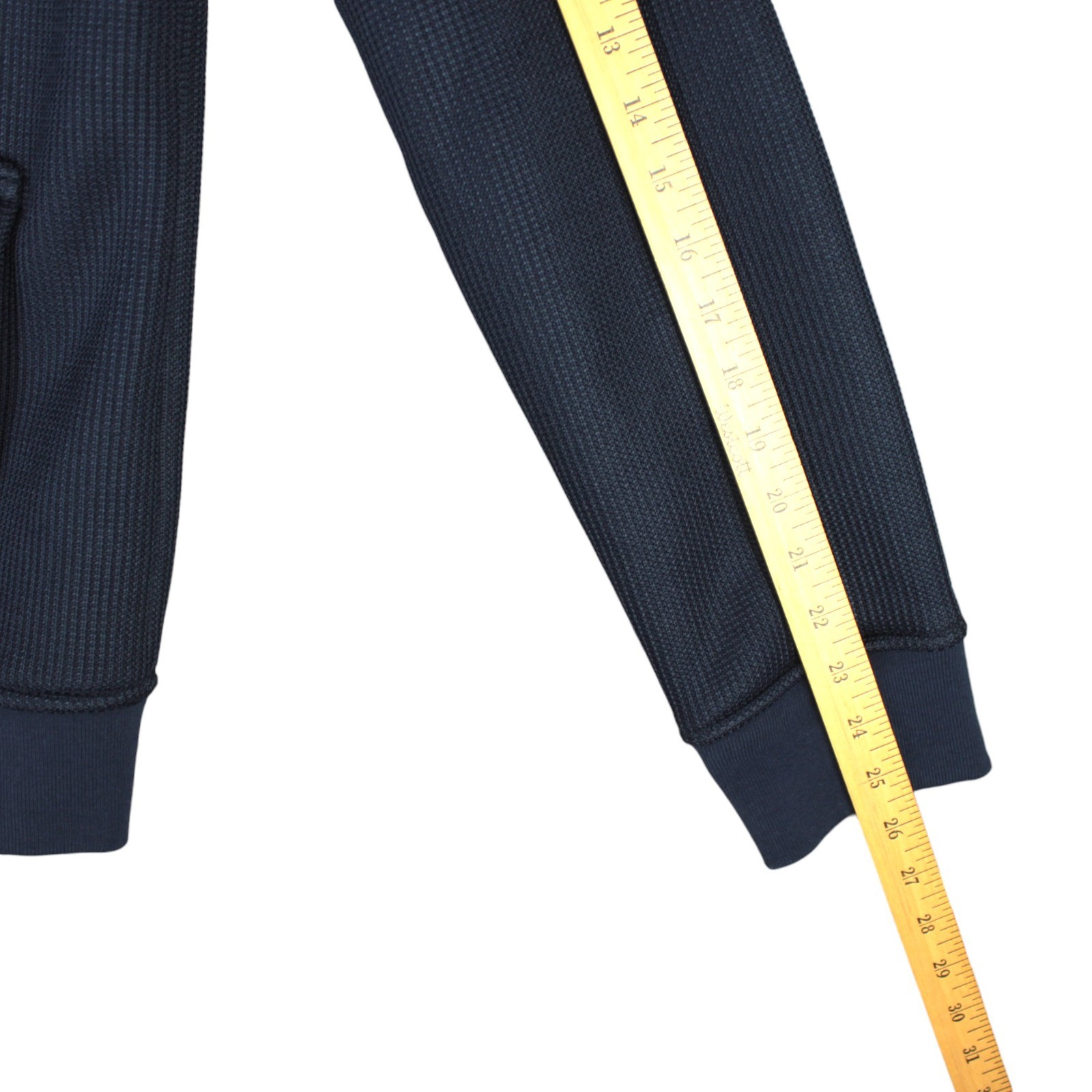 Hickey Freeman Men Blue Solid Full Zip Hooded Jac… - image 15