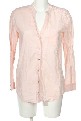 MANGO BASICS Langarm-Bluse Damen Bluse Gr. DE 38 pink Casual-Look