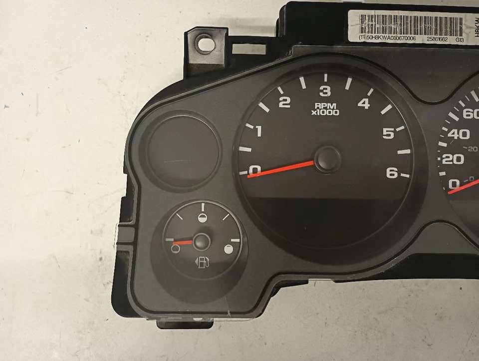 25861662 KPH 速度表集群 2008 年 GMC Sierra 1500 AT 8641088 — 第 2/4 张图片