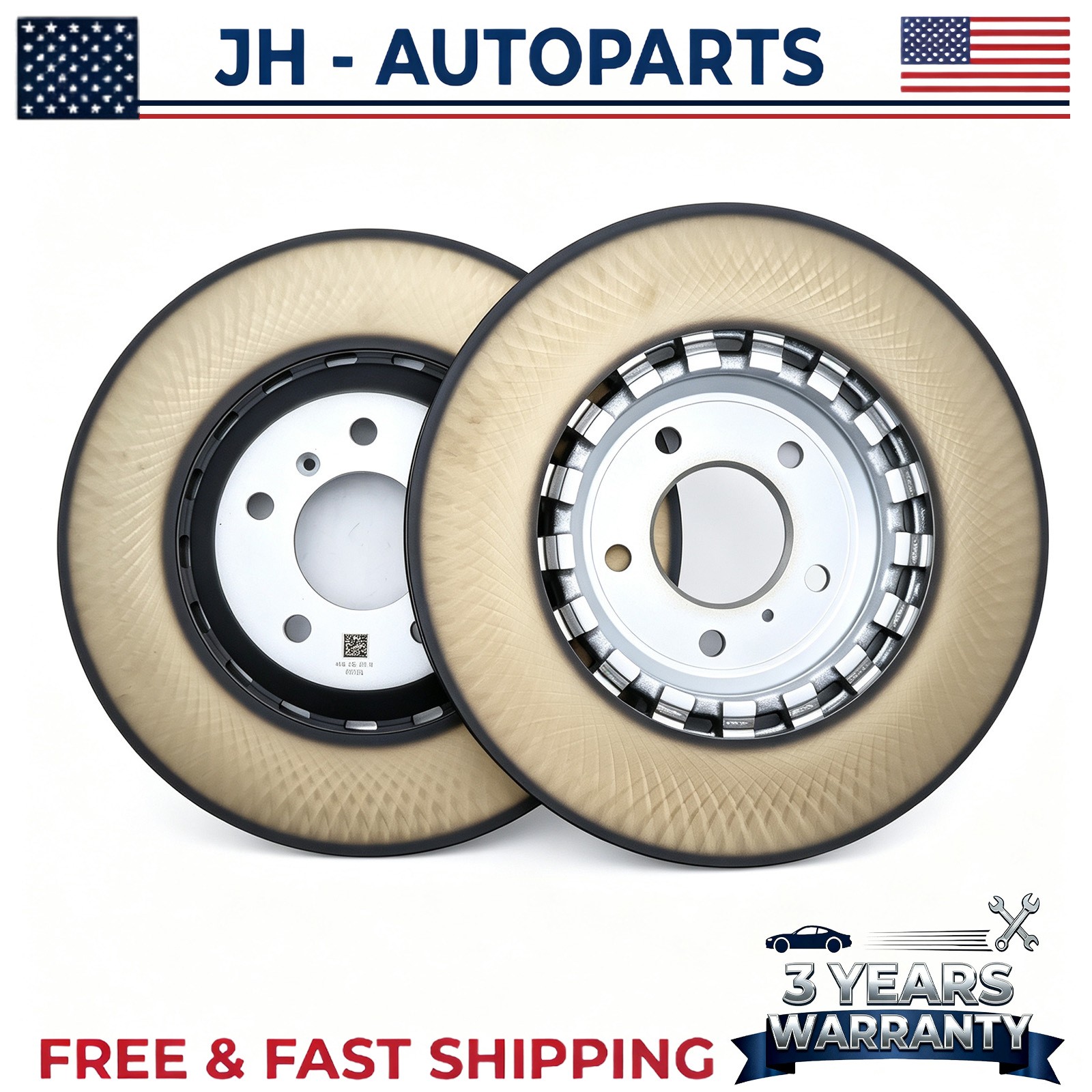 Bentley Bentayga Speed 2016-2023 Front Brake discs 4 pcs P/N 4M0615601N