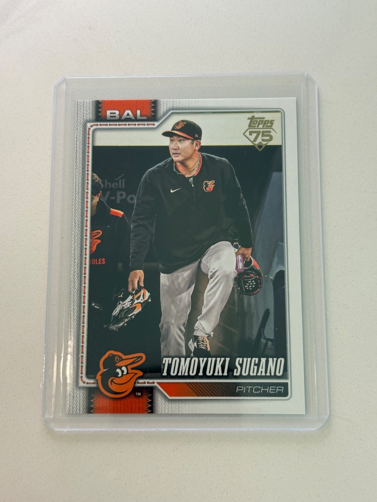 2026 Topps Series 1 Golden Mirror Image Variation #185 Tomoyuki Sugano SSP RARE!