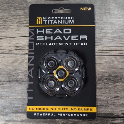 Microtouch Titanium Head Shaver Replacement Head - NIP New Sealed