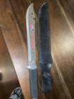 Sekizo Saber Fixed Blade USA Logo Saber 13” Machete w sheath Fee Shipping — photo 1