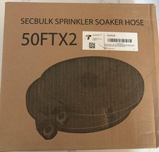 100 FT 50FT 2 Flat Sprinkler Hose for Lawn Watering Garden Soaker Hose SECBULK