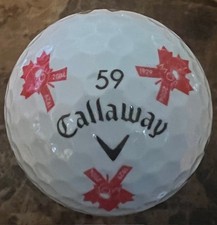 Moe Norman Logo Callaway Truvis Golf Ball 59 - Limited Edition