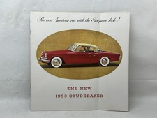 1953 Studebaker Pages Cars Full-line Original - Deluxe Sales Brochure 16 1953 Studebaker Pages Cars Full-line Original - Deluxe Sales Brochure 16