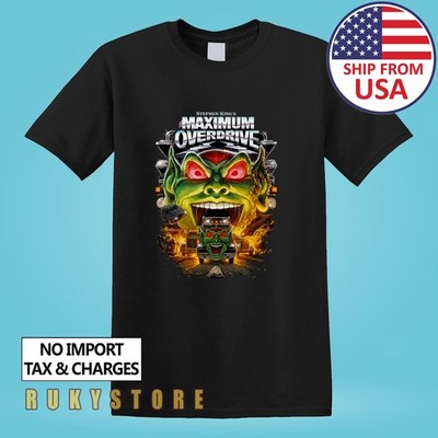 Maximum Overdrive Movie Men's Black Size S-5XL
