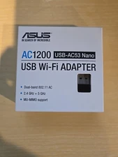 ASUS AC1200 Dual-Band Wi-Fi USB Network Adapter (USB-AC53 Nano)... FREE S&H!