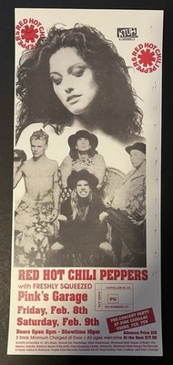 ORIGINAL 1991 Red Hot Chili Peppers Honolulu Hawaii concert poster