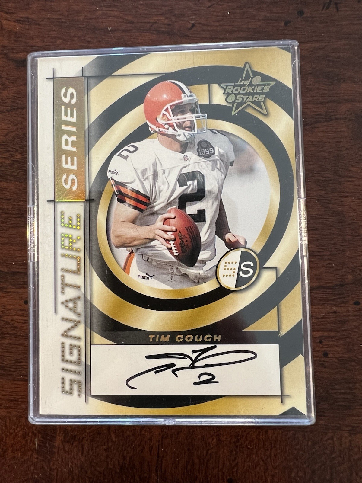 1999 Leaf Rookies & Stars Signature Series Tim Couch /150