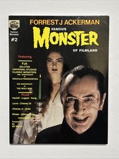1991 Forrest J. Ackerman Famous Monster of Filmland #2 1st Edition Signed