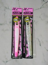 XESTA Tuna Jigging Metal Lure 240g/8.5oz, Wobbling Fall, Set of 2