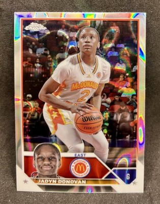 2023-24 Topps Chrome McDonald's Jadyn Donovan Lava Refractor #/299
