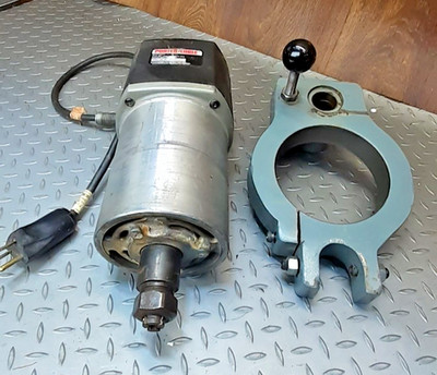 Porter Cable Router Model 874203 240V 3¼ HP 21,000 RPM w/ Mounting Bracket -USA