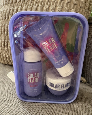 scent x scent Solar Flare Sun Bliss Moisturizing Travel Set 3 fl oz Gel/Scrub