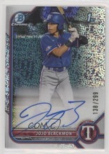 2022 Bowman Chrome Prospect Speckle Refractor 138/299 JoJo Blackmon Auto 0q0m