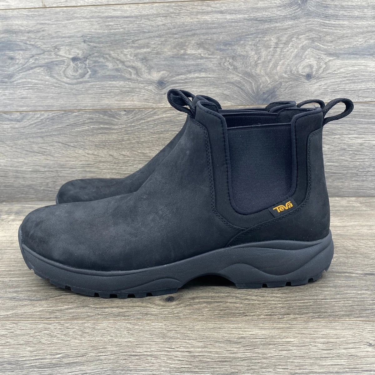 Bottes Chelsea Alfred Sargent Putney En Daim Noir - Taille UK 9 / EU 43, Occasion Bon état